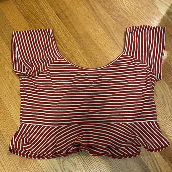 American Eagle Outfitters striped crop top - Picture 2 of 3